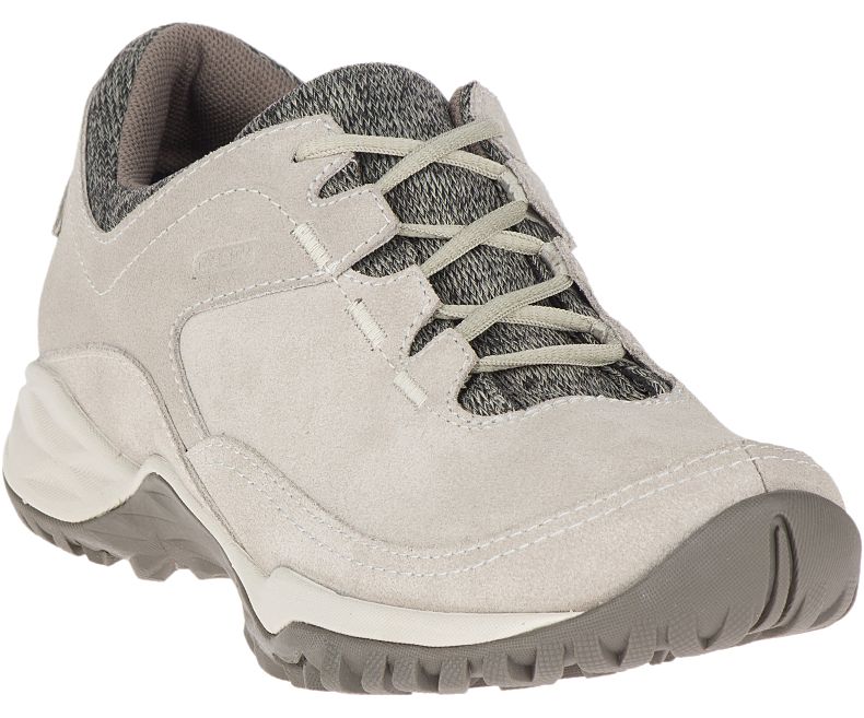 Merrell Addison Lær Vanntette Q2 Fritidssko Dame Beige | 42720W-1CB