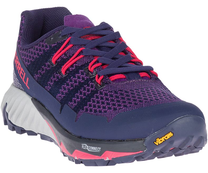 Merrell Agility Peak Flex 3 Løpesko Dame Lilla | 36361W-1RP