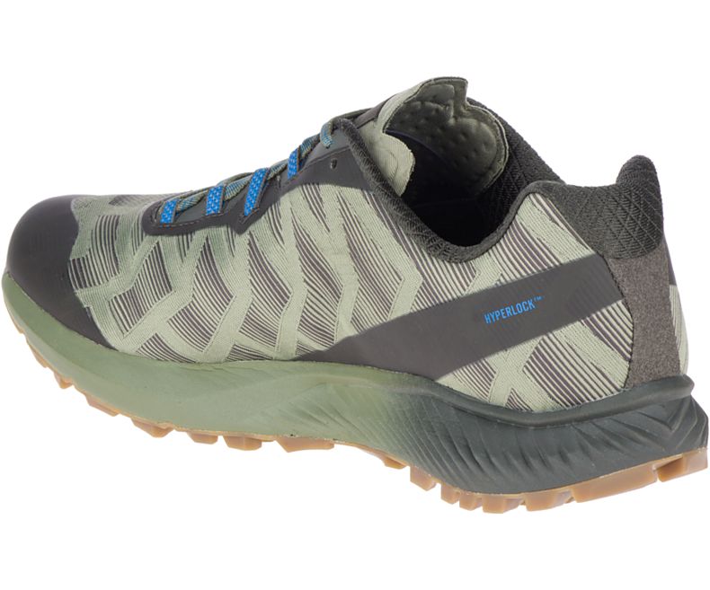 Merrell Agility Synthesis Flex Løpesko Herre Grønn | 32767M-2RG