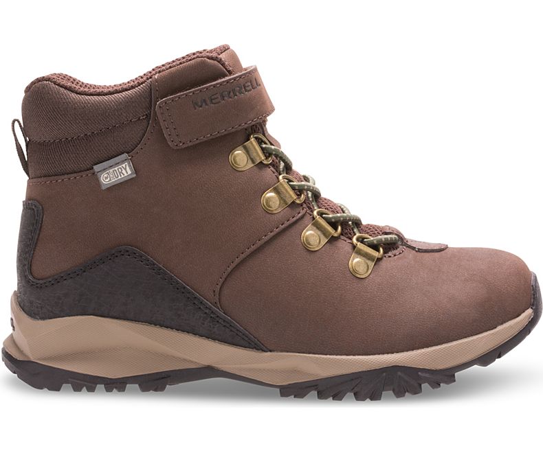 Merrell Alpine Vanntette Boot Støvler Barn Brune | 26977K-2BB