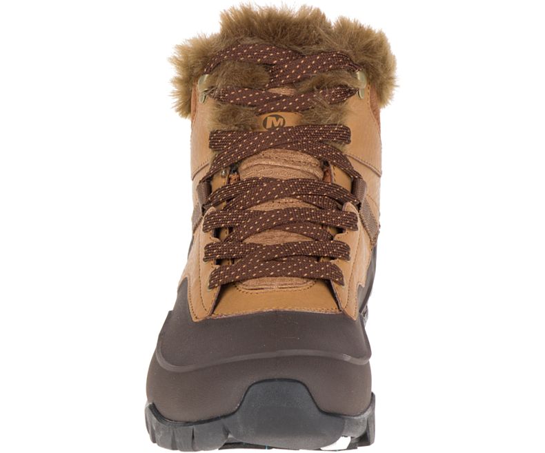 Merrell Aurora 6 Ice+ Vanntette Fjellstøvler Dame Brune | 26941W-1HB