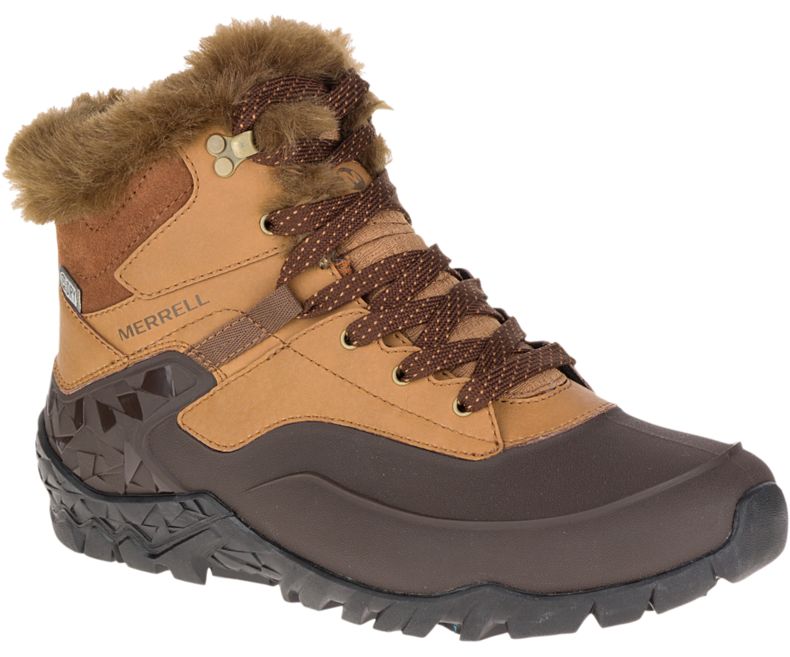 Merrell Aurora 6 Ice+ Vanntette Fjellstøvler Dame Brune | 26941W-1HB