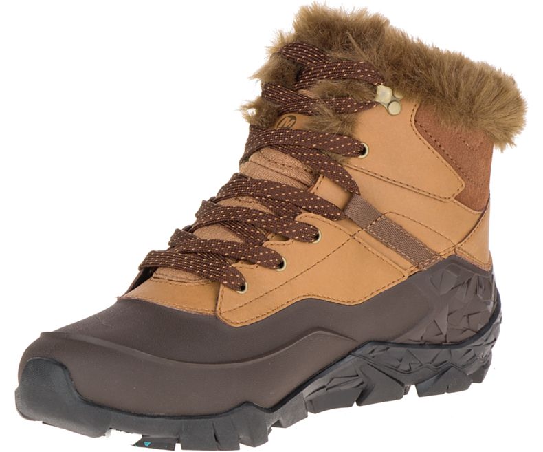 Merrell Aurora 6 Ice+ Vanntette Vanntette Sko Dame Brune | 26941W-1WB