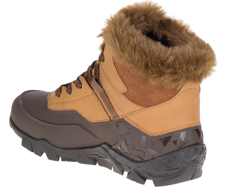 Merrell Aurora 6 Ice+ Vanntette Vanntette Sko Dame Brune | 26941W-1WB