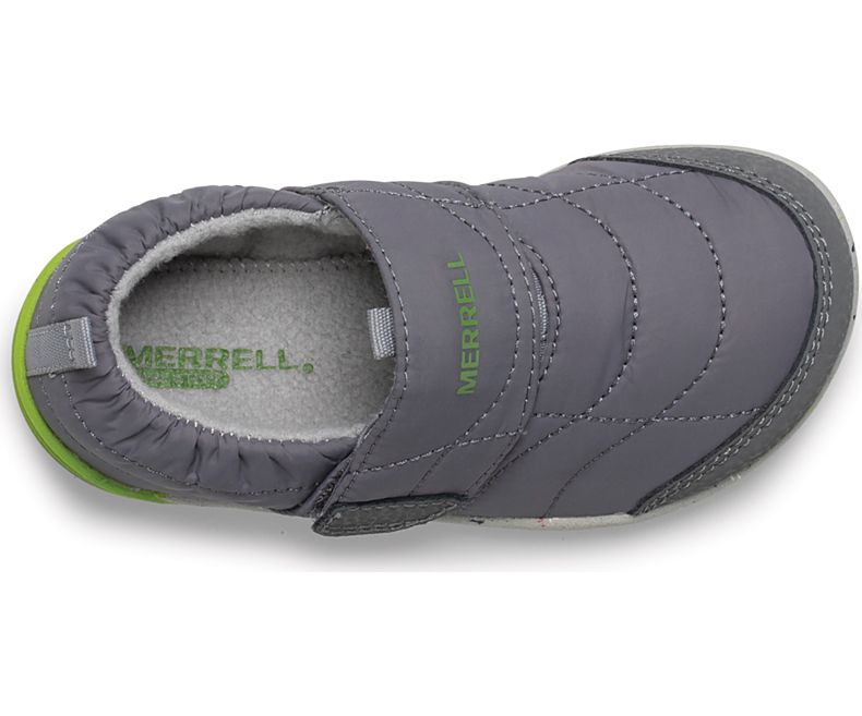 Merrell Bare Steps® Hut Moc Fritidssko Barn Grå Grønn | 40861B-2CG