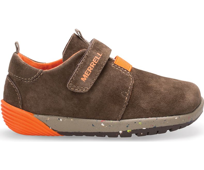 Merrell Bare Steps® Sneaker Fritidssko Barn Brune | 34559B-2CB