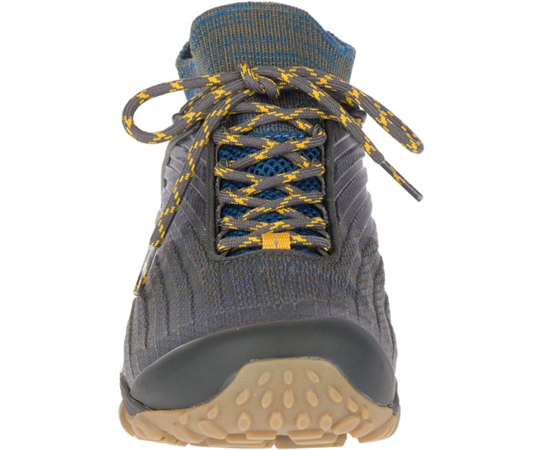 Merrell Chameleon 7 Knit Mid Fjellsko Herre Olivengrønne | 36103M-2HO