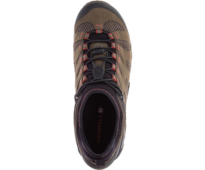 Merrell Chameleon 7 Stretch Vanntette Fjellsko Herre Brune | 33143M-2HB