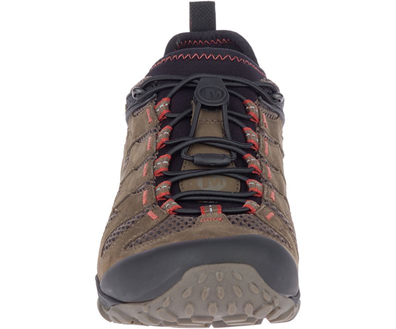 Merrell Chameleon 7 Stretch Vanntette Fjellsko Herre Brune | 33143M-2HB