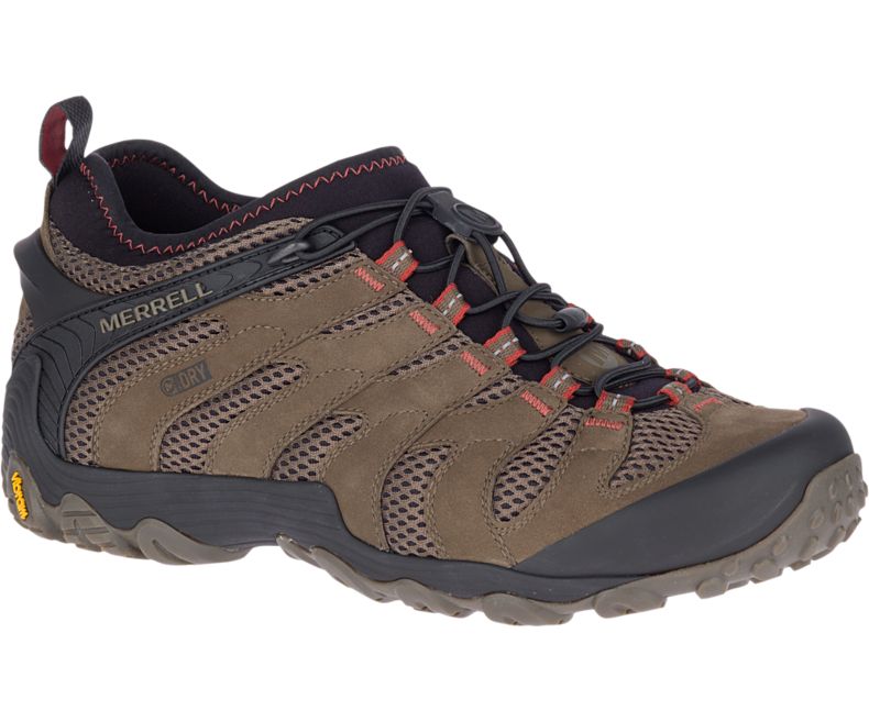 Merrell Chameleon 7 Stretch Vanntette Fjellsko Herre Brune | 33143M-2HB