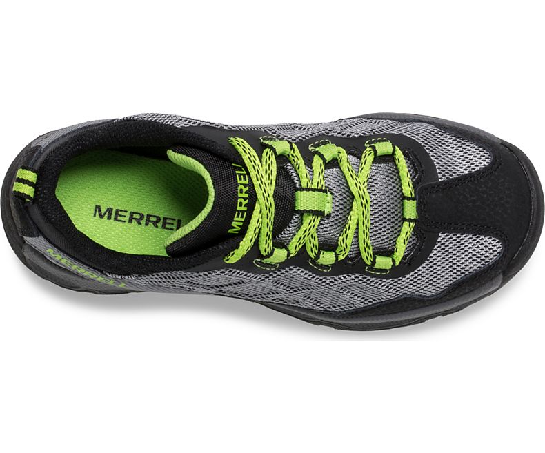 Merrell Chameleon Low 2.0 Sneaker Fjellstøvler Barn Grå Lyse Grønn | 41006K-1HG