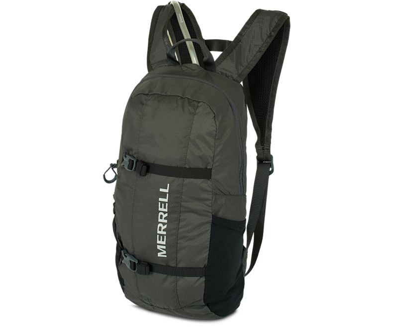 Merrell Crest Hydration 12L Pack Vesker Dame Svarte Olivengrønne | 42747U-1BB