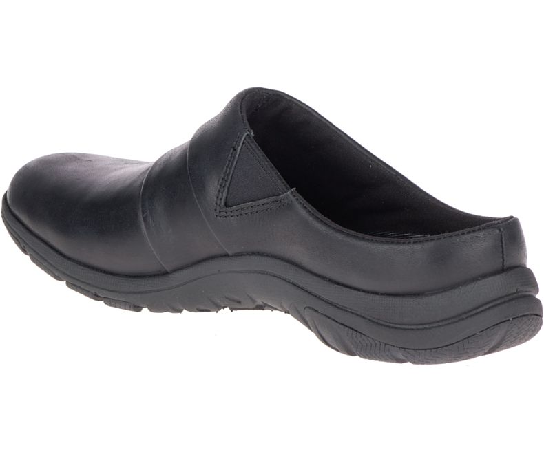 Merrell Dassie Stitch Badesandaler Slip On Sko Dame Svarte | 39479W-1SB