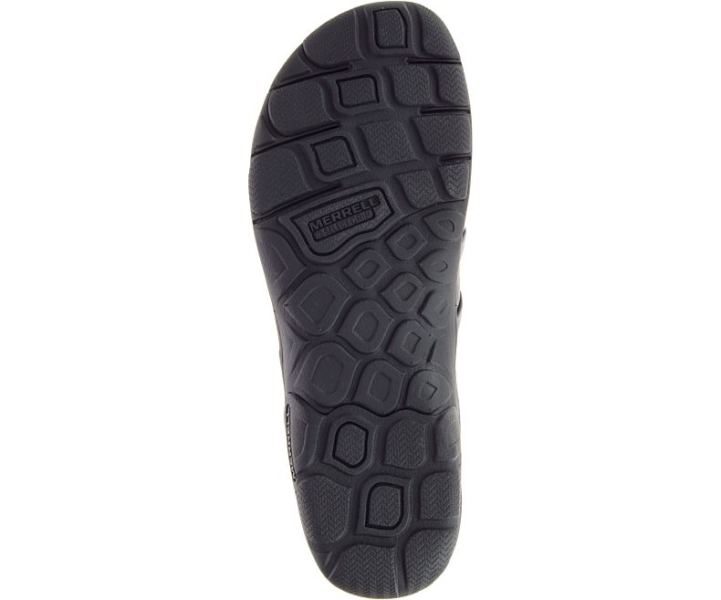 Merrell Dassie Stitch Badesandaler Tresko Dame Svarte | 39479W-1CB