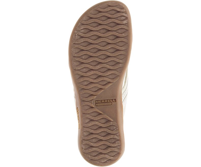 Merrell District Muri Badesandaler Badesandaler Dame Sølv | 36395W-1SS