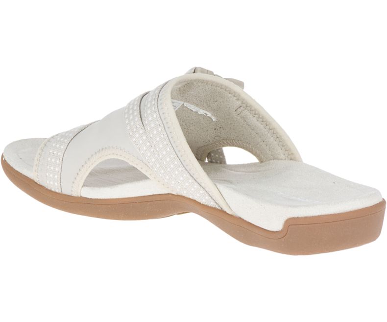 Merrell District Muri Badesandaler Badesandaler Dame Sølv | 36395W-1SS