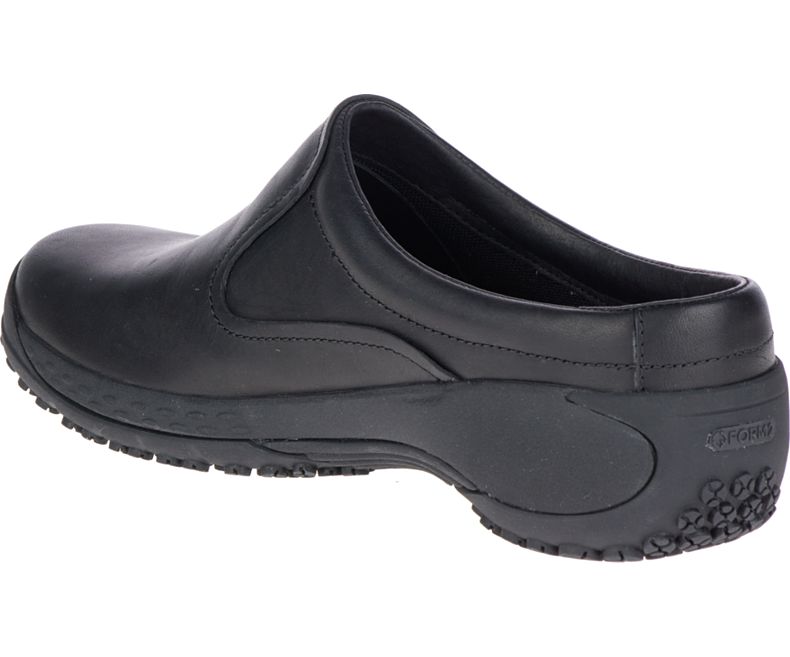 Merrell Encore Badesandaler Q2 PRO Arbeids Shoe Arbeidssko Dame Svarte | 31795W-1WB