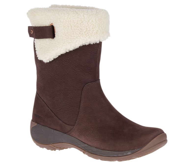 Merrell Encore Boot Q2 Fjellsko Dame Mørke Brune | 35311W-1HD