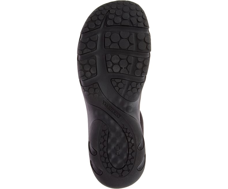 Merrell Encore Rexton Badesandaler Lær AC+ Slip On Sko Herre Svarte | 33355M-2SB