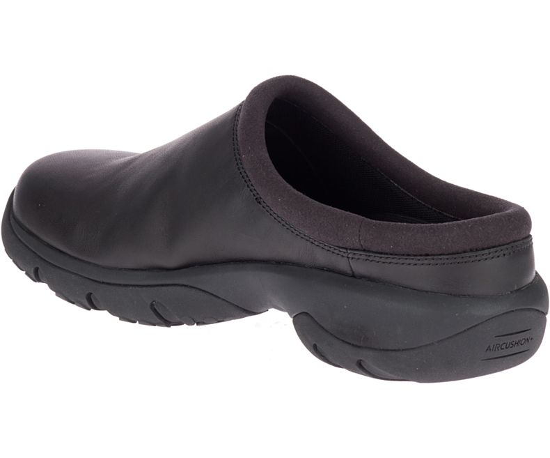 Merrell Encore Rexton Badesandaler Lær AC+ Slip On Sko Herre Svarte | 33355M-2SB