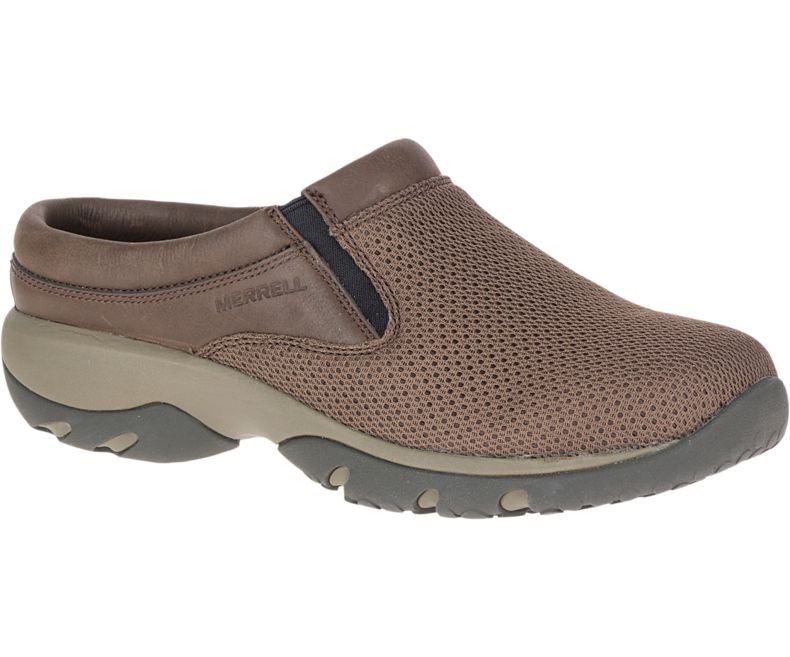 Merrell Encore Rexton Badesandaler Vent AC+ Slip On Sko Herre Mørke Olivengrønne | 36265M-2SD