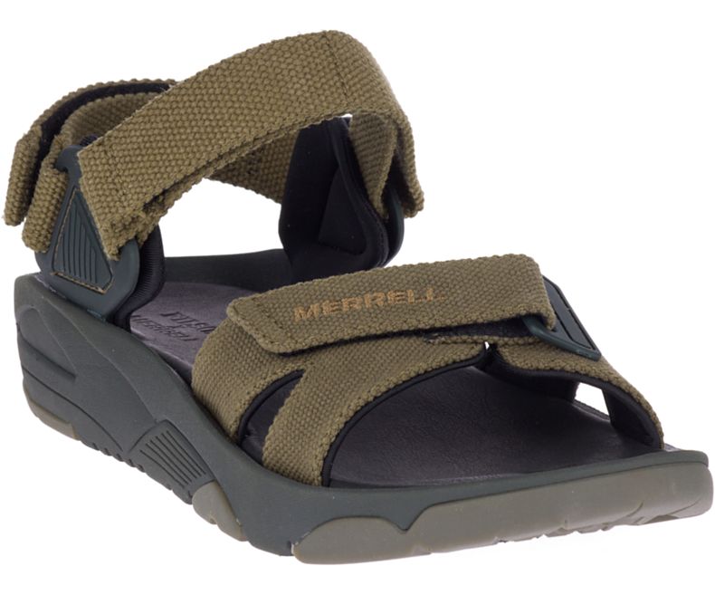 Merrell Filson Convertible Sandaler Herre Olivengrønne | 39665M-2SO