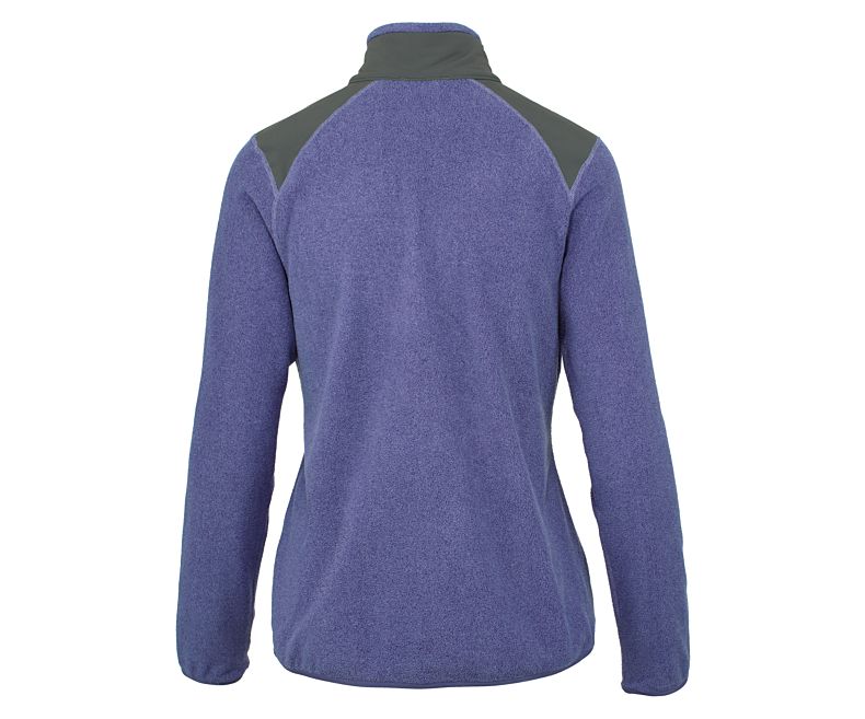 Merrell Flux Lette Hybrid 1/4 Zip Fleece Lette Jakker Dame Lilla | 39224W-1LP