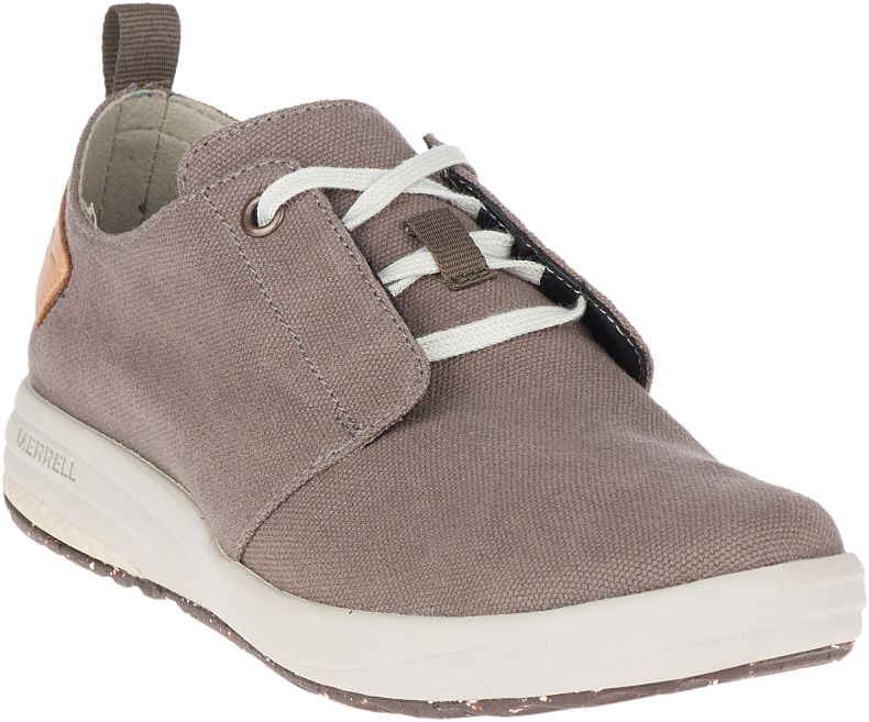 Merrell Gridway Canvas Fritidssko Dame Brune | 41286W-1CB