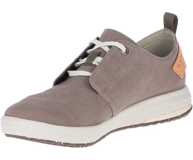 Merrell Gridway Canvas Fritidssko Dame Brune | 41286W-1CB