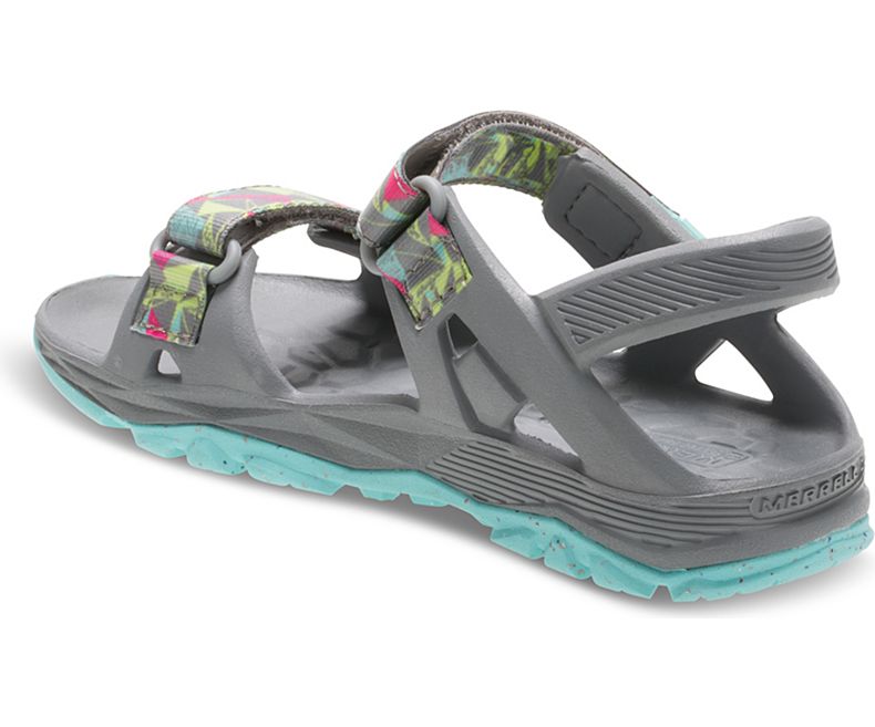 Merrell Hydro Drift Sandal Sandaler Barn Grå Multicolor | 28319K-1SG