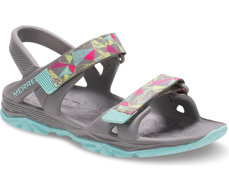 Merrell Hydro Drift Sandal Sandaler Barn Grå Multicolor | 28475B-1SG