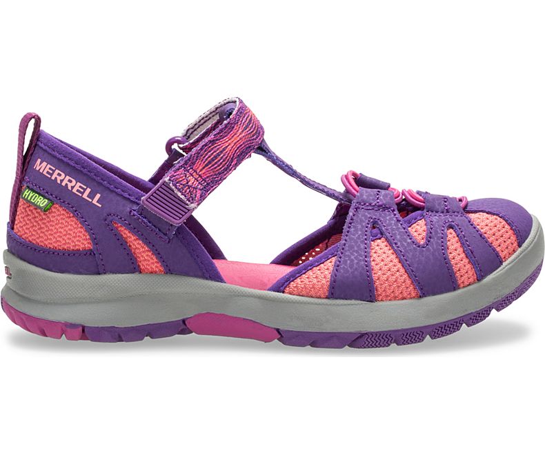 Merrell Hydro Monarch 2.0 Sandal Sandaler Barn Rosa Lilla | 31316B-1SR