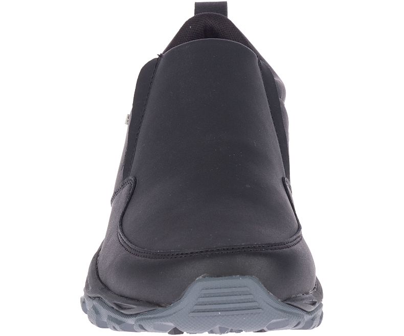 Merrell Ice Cap Guide Moc Vanntette Vinterstøvler Dame Svarte | 42723W-1WB