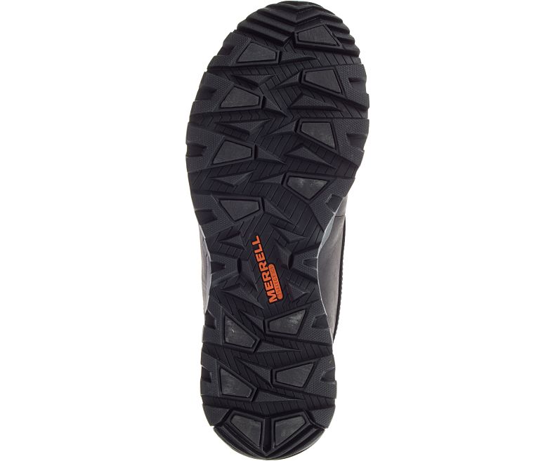 Merrell Icepack Guide Mid Blonder Vanntette Fjellsko Herre Svarte | 41577M-2HA