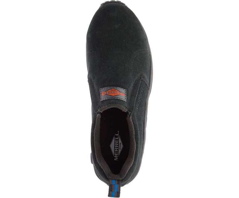 Merrell Jungle Moc Alloy Tå Arbeids Shoe Arbeidssko Dame Svarte | 40843W-1WB