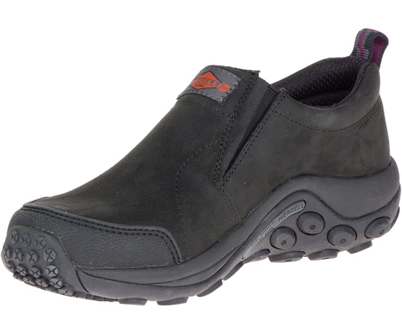 Merrell Jungle Moc Arbeids Shoe Arbeidssko Dame Svarte | 29823W-1WB