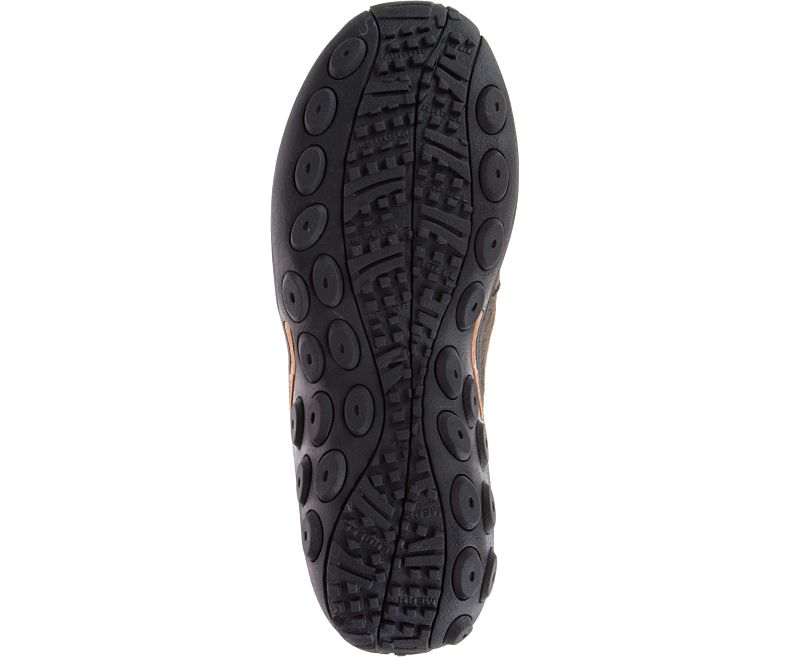 Merrell Jungle Moc Brede Bredde Tresko Herre Mørke Olivengrønne | 17708M-2LD