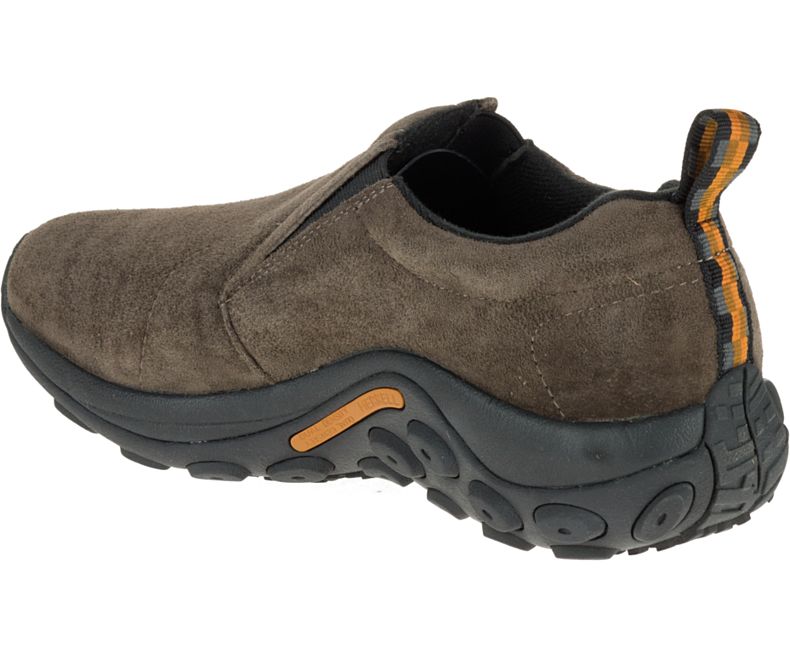 Merrell Jungle Moc Brede Bredde Tresko Herre Mørke Olivengrønne | 17708M-2LD