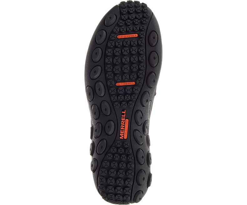 Merrell Jungle Moc ESD Comp Tå Arbeids Shoe Slip On Sko Herre Svarte | 32719M-2SB