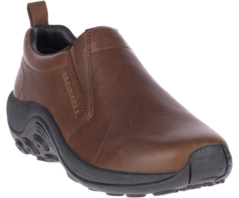 Merrell Jungle Moc Lær 2 Brede Bredde Tresko Herre Brune | 39619M-2CB