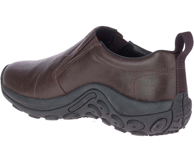 Merrell Jungle Moc Lær 2 Brede Bredde Tresko Herre Mørke Brune | 39619M-2CD