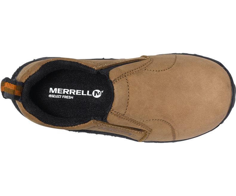 Merrell Jungle Moc Nubuck Tresko Barn Brune | 26122B-1CB