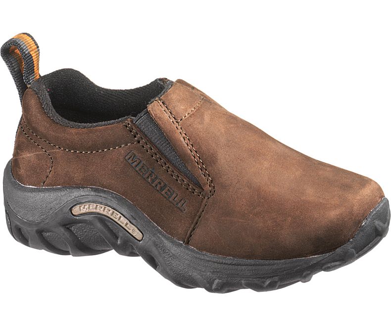 Merrell Jungle Moc Nubuck Tresko Barn Brune | 26122B-1CB