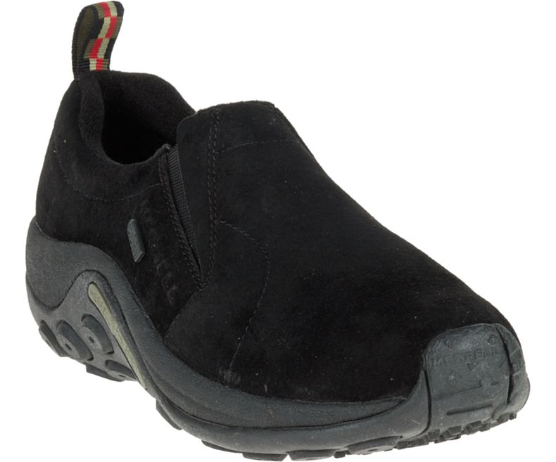 Merrell Jungle Moc Vanntette Tresko Herre Svarte | 16959M-2CB