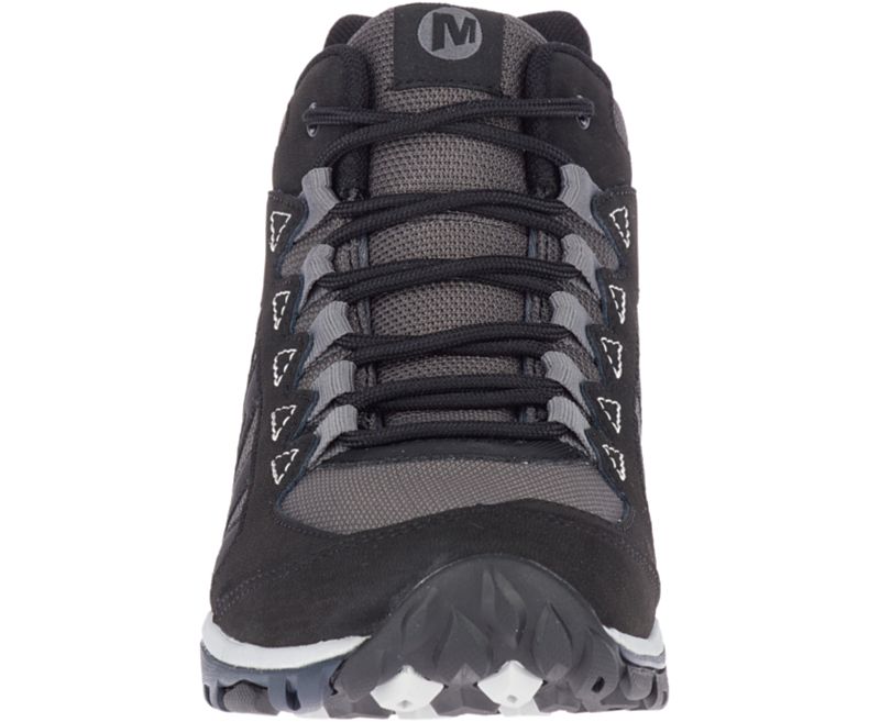 Merrell Lulea Mid Fjellsko Dame Svarte | 41507W-1HB