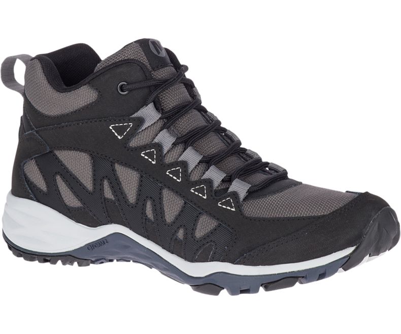 Merrell Lulea Mid Fjellsko Dame Svarte | 41507W-1HB