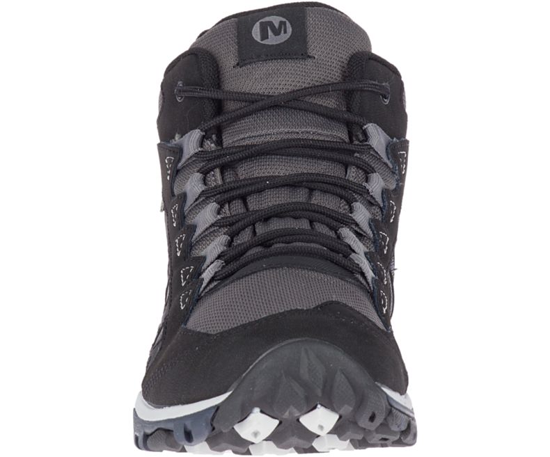 Merrell Lulea Mid Vanntette Gåsko Dame Svarte | 41506W-1WB