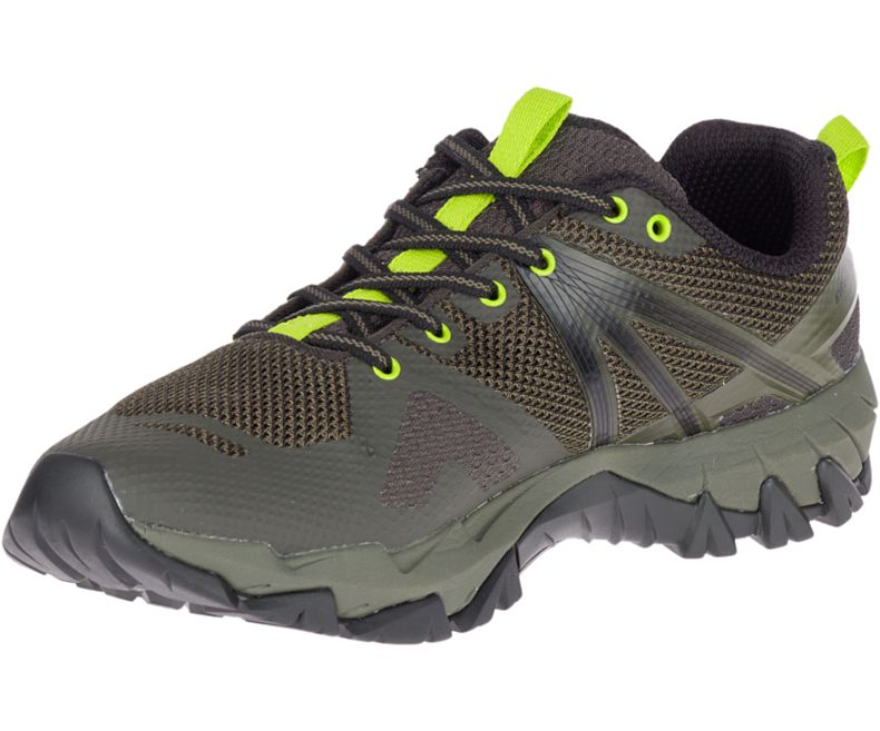 Merrell MQM Flex GORE -TEX® Fjellsko Herre Olivengrønne | 30851M-2HF