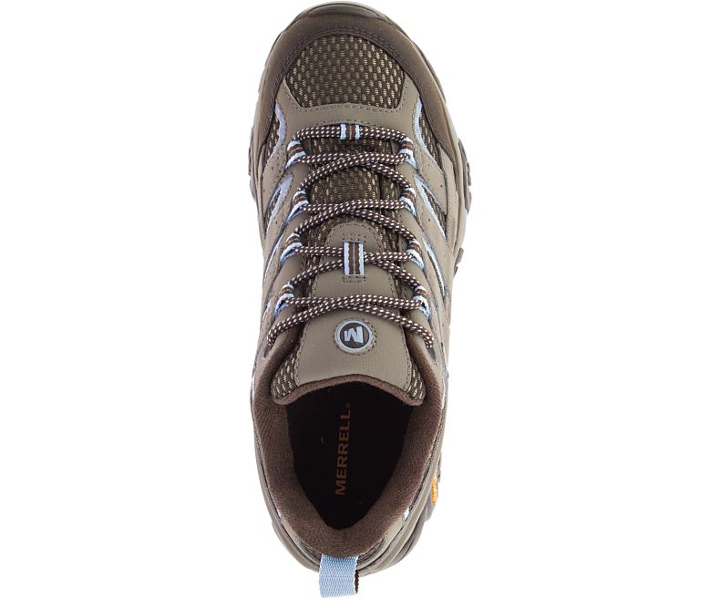 Merrell Moab 2 GORE -TEX® Fjellsko Dame Brune Lyse Blå | 27941W-1HB