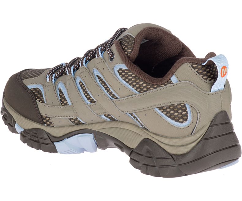 Merrell Moab 2 GORE -TEX® Fjellsko Dame Brune Lyse Blå | 27941W-1HB